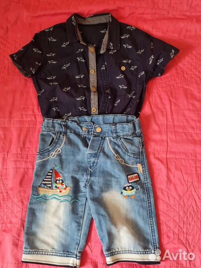 Рубашки для мальчика пакетом