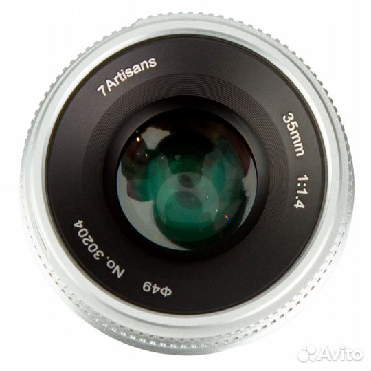 Объектив 7artisans 35mm F1.4 APS-C Fuji XMount сер