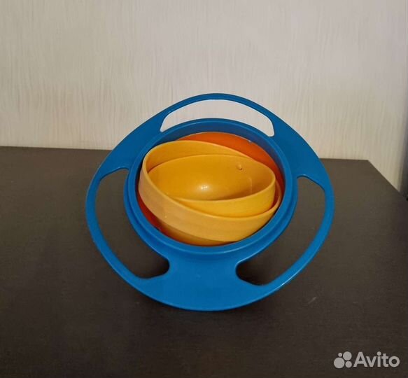 Тарелка-неваляшка детская