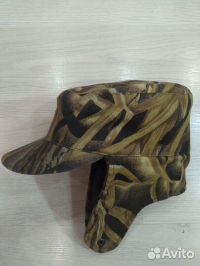 Кепка мужская утеплённая камуфляж
