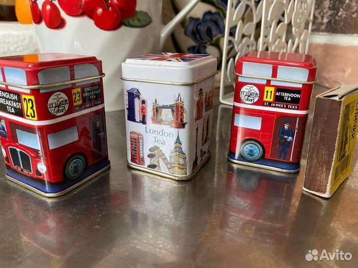 Баночки London tea за всë