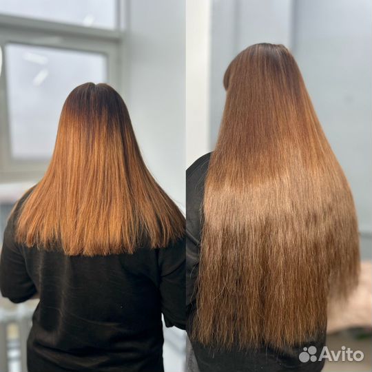 Капсульное наращивание волос