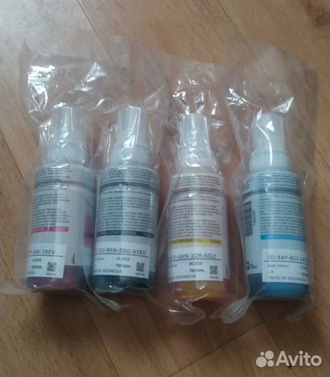 Краска чернила оригинал epson 664 комплект