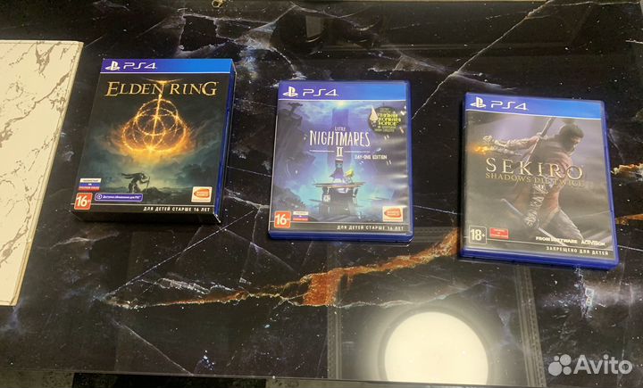 Elden Ring, Little Nightmares 2, Sekiro