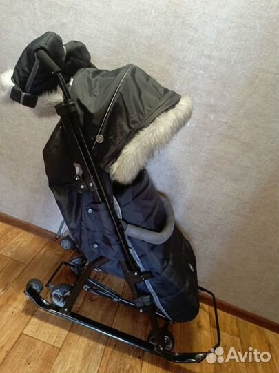Санки коляска nika kids