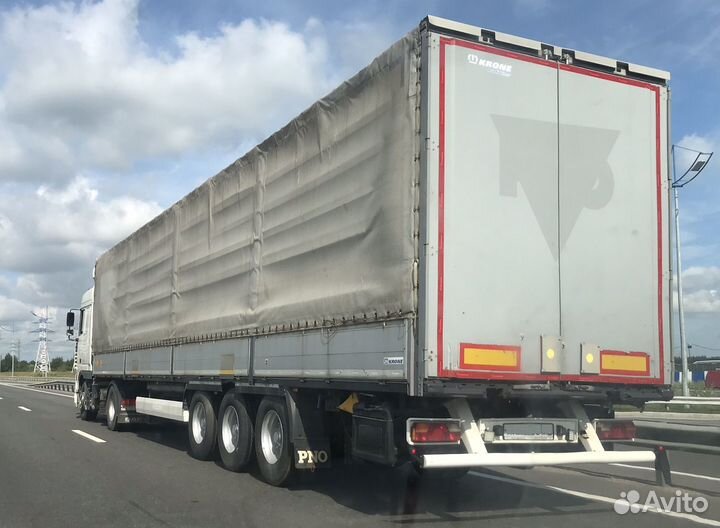 Полуприцеп тентованный Krone SD 27, 2012
