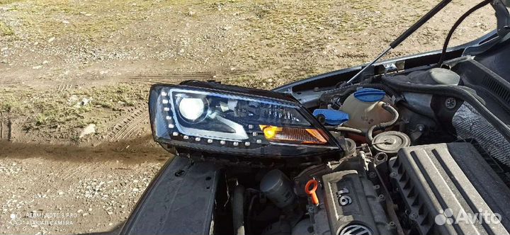 Комплект фар jetta 6 bi-xenon оригинал