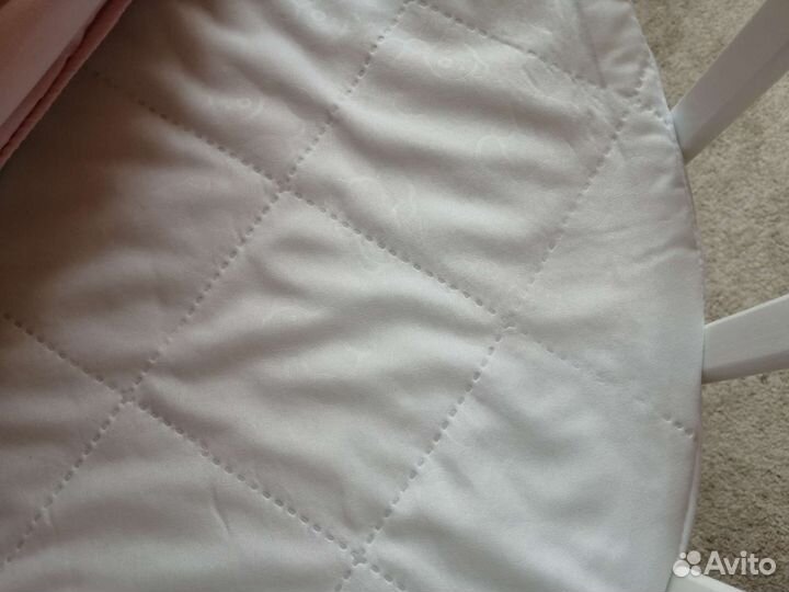 Круглый матрас 75*75 со съемным чехлом доставка