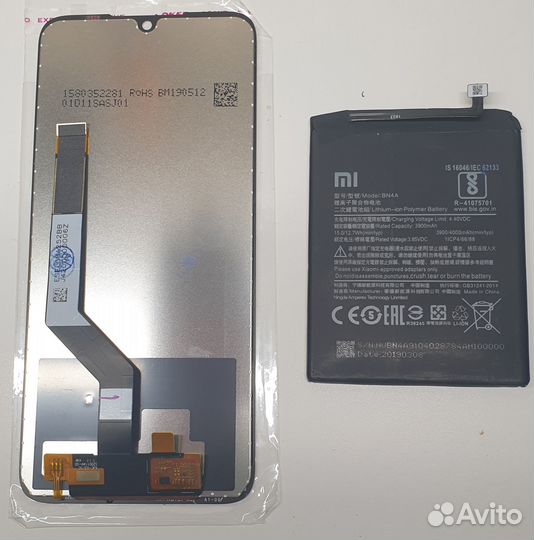 Дисплей и аккумулятор для Xiaomi Redmi Note 7