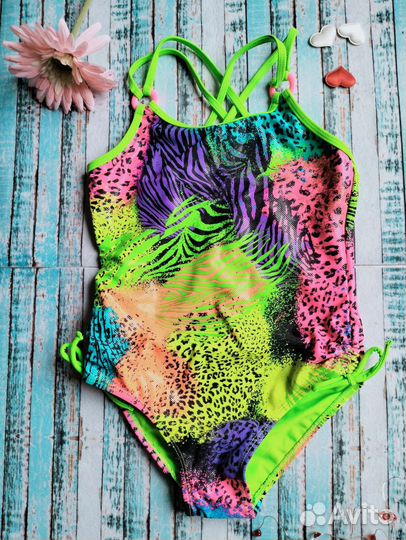 Купальник новый для девочки 10 лет пр-во США