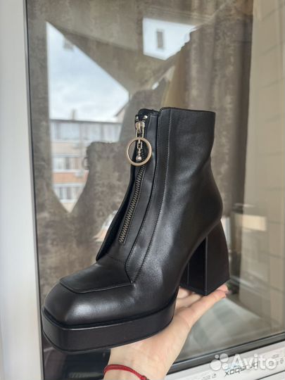 Ботинки натуральная кожа