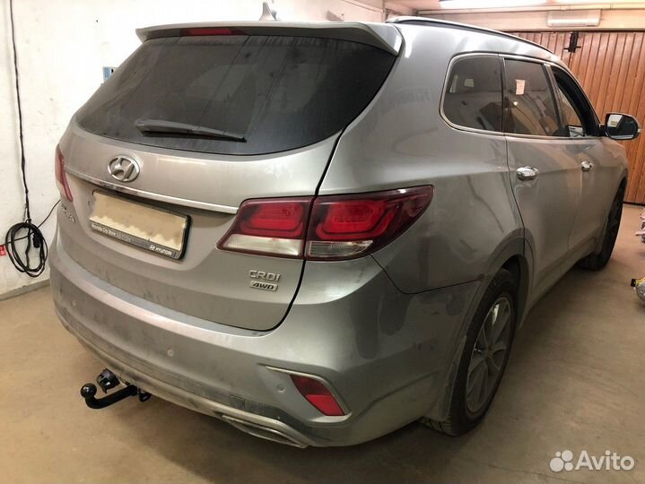 Фаркоп Leader Plus H224-A Hyundai Grand Santa Fe 2