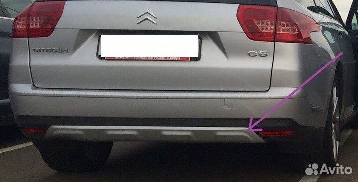 Обвес Citroen C5 X7 (2008-Н.В.) двойной/одиночный