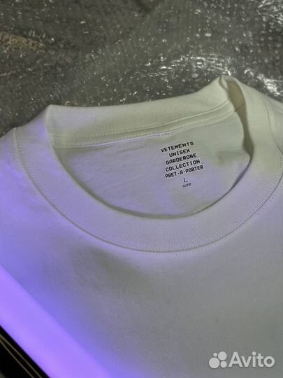 Футболки Vetements оверсайз