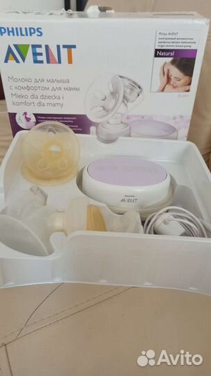 Молокоотсос avent электрический