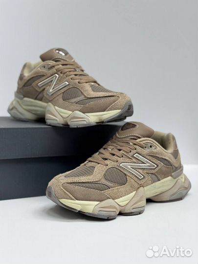 Кроссовки NEW Balance 9060 коричневые 4