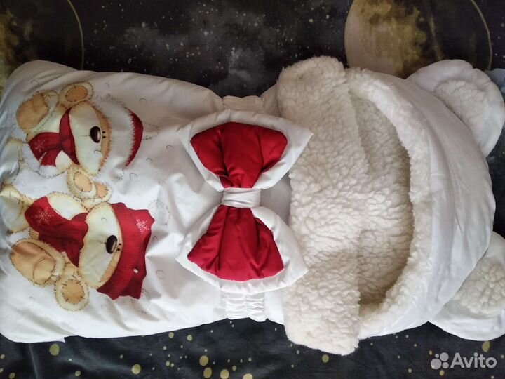 Конверт на выписку зимний