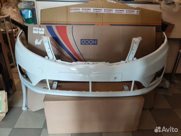 Kia Rio 3 Бампер передний новый