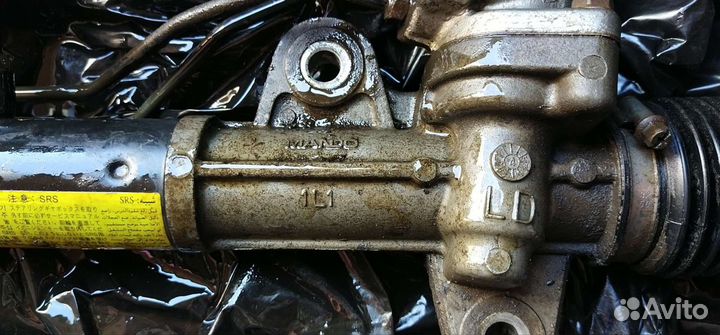 Рулевой река kia cerato 1 под ремонт