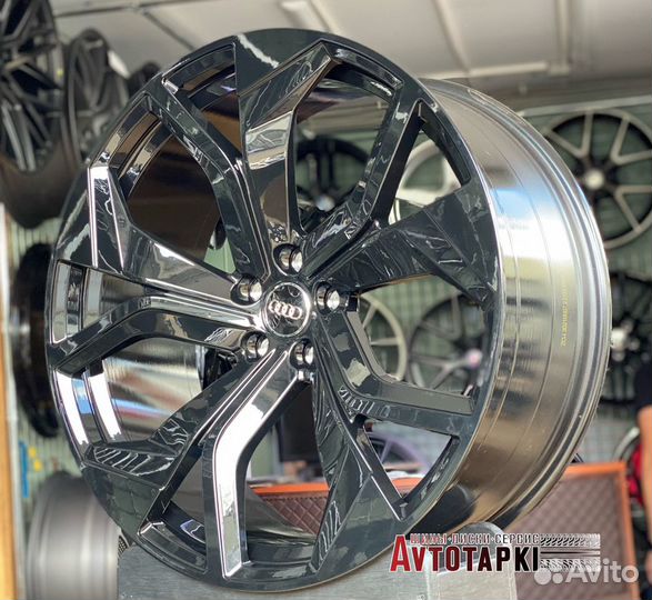 Диски r22 5-112 et26 RSQ8 black edition
