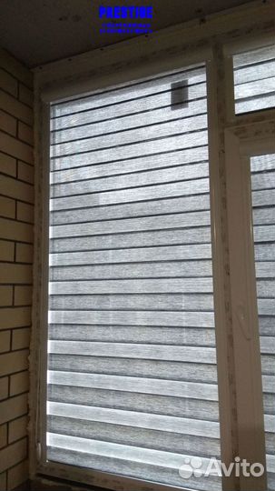 Рулонные шторы, жалюзи День Ночь