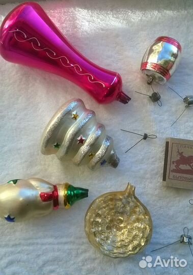 Елочные игрушки СССР, цена за все