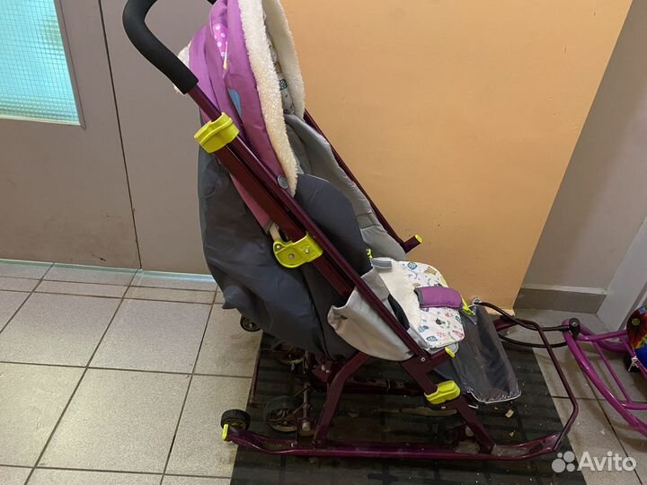 Коляска санки Ника 7-2