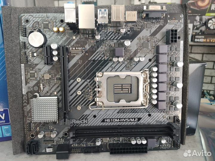 Новая связка i3 12100 AsRock H610m - HVS/M2 r2.0