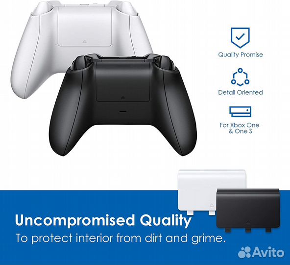 Задняя крышка батареи джойстика Xbox One, S