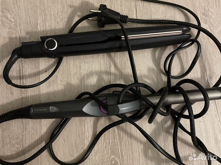 Утюжок для волос и плойка