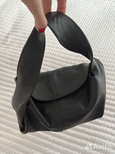 Сумка натуральная кожа massimo dutti