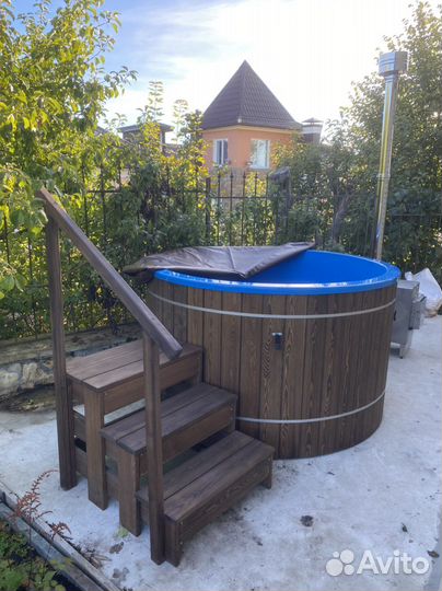 Купель с печкой