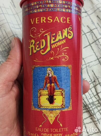 Туалетная вода versace red jeans оригинал