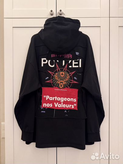 Vetements russian patch fw18 long sleeve