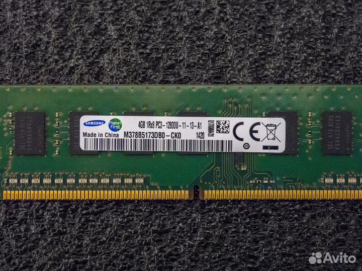 DDR3 2x4gb 1600mhz 1rank CL11-11-11-28 Samsung