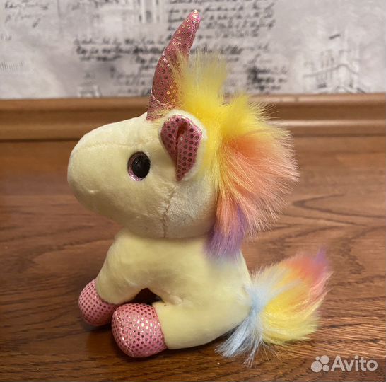 Мягкая игрушка Единорог брелок