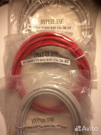 Кабель hyper line (для интернета)