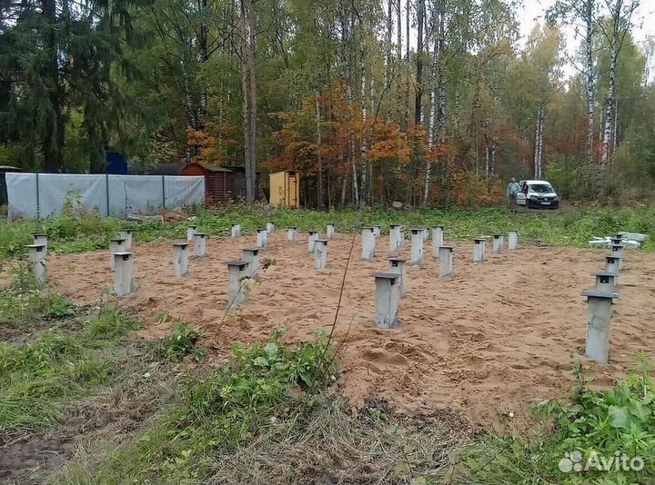 Забивные железобетонные сваи