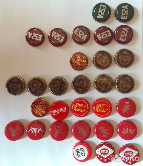 Пробки пивные (кронен),возможен обен на банки кофе