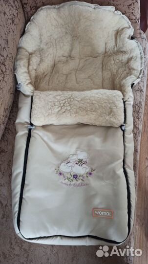 Зимний конверт в коляску