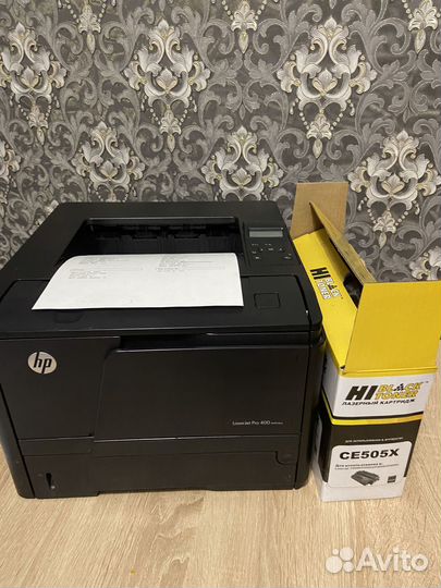 Принтер HP LaserJet Pro 400 M401dn, ч/б, A4