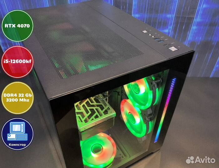 Мощный пк i5-RTX4070-32DDR4-ZVD5673982041-B760