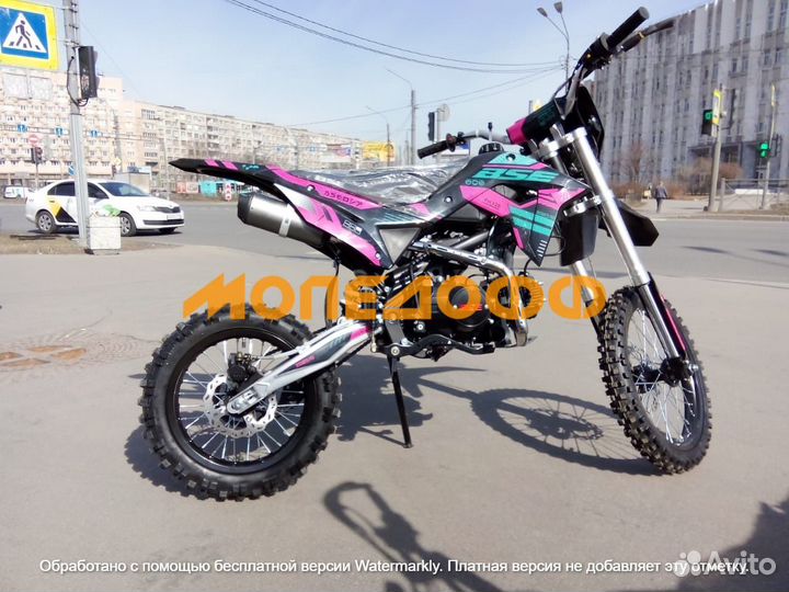 Питбайк BSE PH 125E AK47 Aquamarine