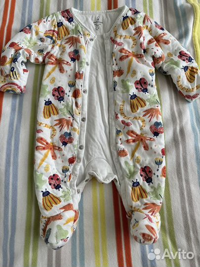 Детские вещи 0-6 мес