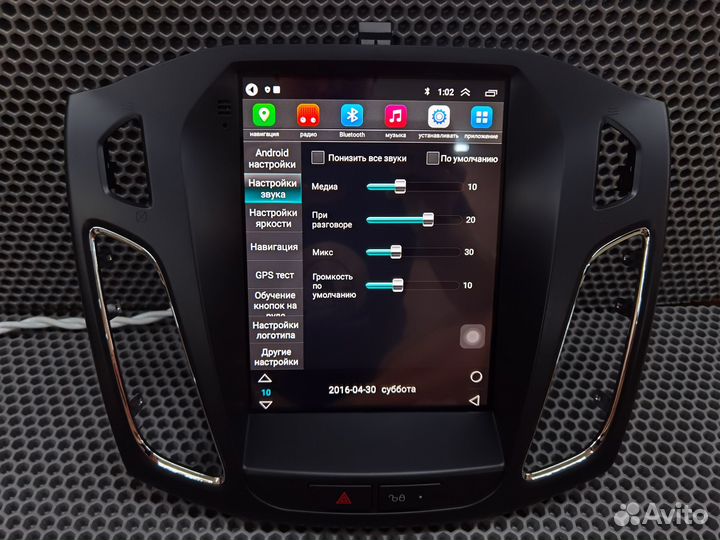 Магнитола Android Ford Focus 3 Tesla