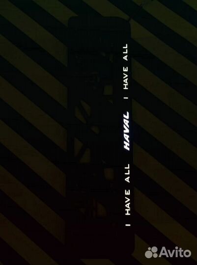 Рамка номера с подсветкой LED