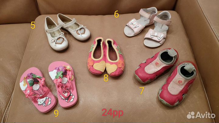 Обувь для девочки рр 24 25