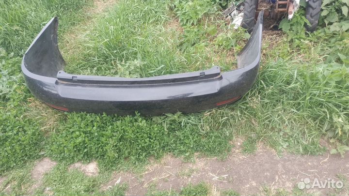 Задний бампер приора седан