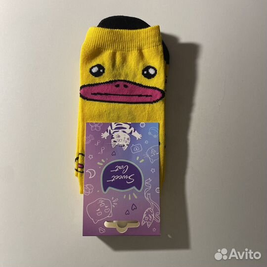 Носки с уточкой Sweet Cat Shop