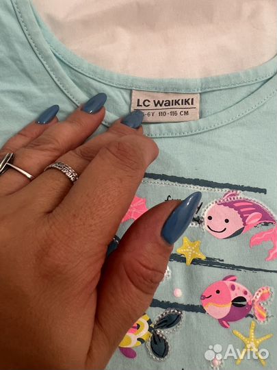 Футболка на девочку 110